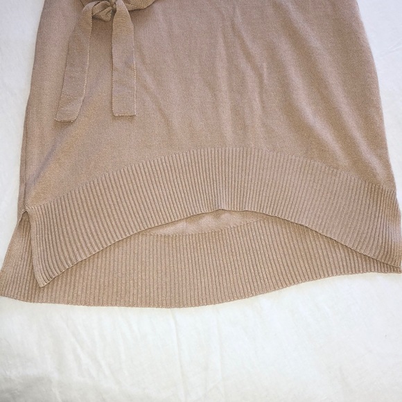 Tan fitted dress - Picture 3 of 4